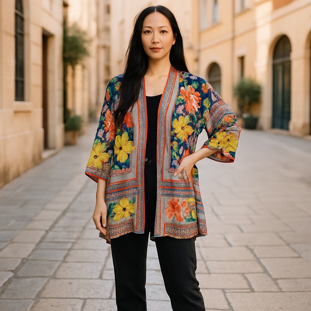 Johnny Was Reversible Kimono